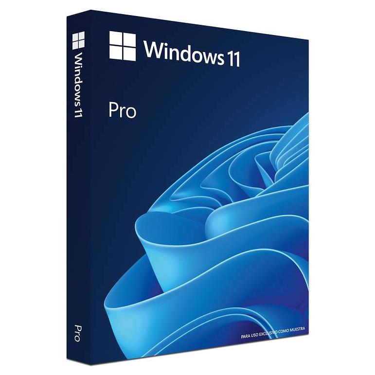 Microsoft Windows 11 Pro 64 Bits en Español, DVD OEM.Exclusivo a la