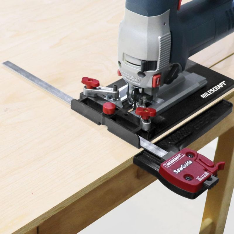 Saw Guide Milescraft 1403 Universal para sierras circulares y caladoras