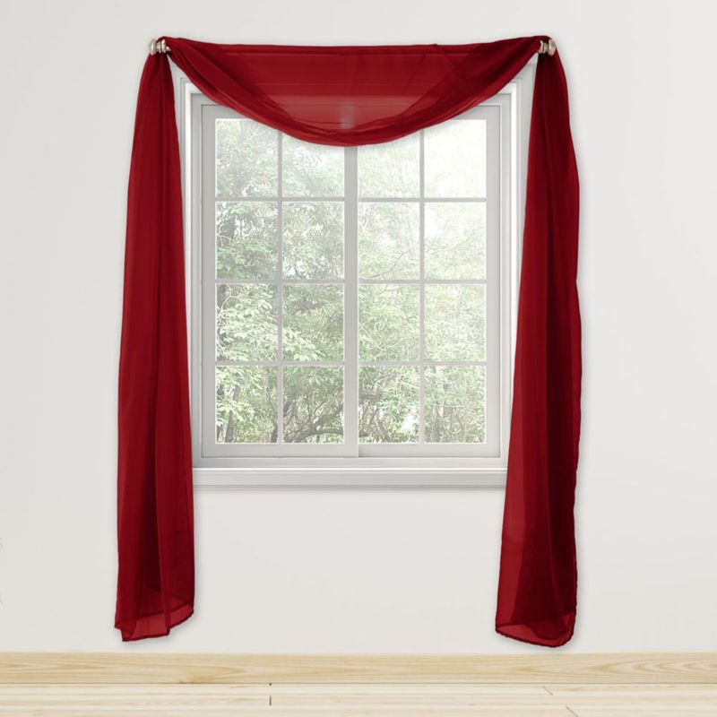 Cortina Elegant Comfort 55x549 cm Burdeos – 1 panel