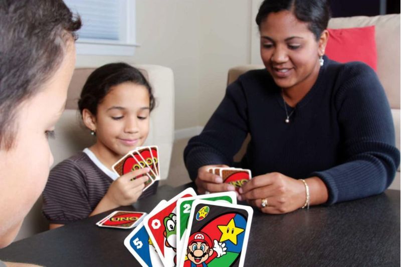Juego de cartas Mattel Games UNO Super Mario 112 Cards Kids 7+