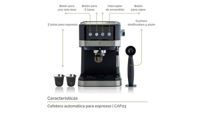 Cafetera Automática BetterCoffee™ – Ambar