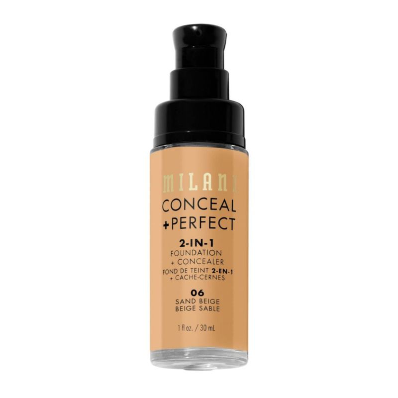 Base Milani Conceal + Perfect 2 en 1 Sand Beige 30 ml
