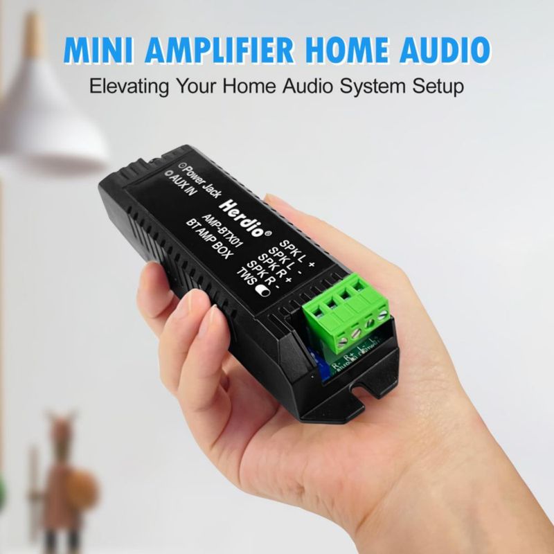 Amplificador de audio doméstico Bluetooth Herdio-01 para altavoces pasivos