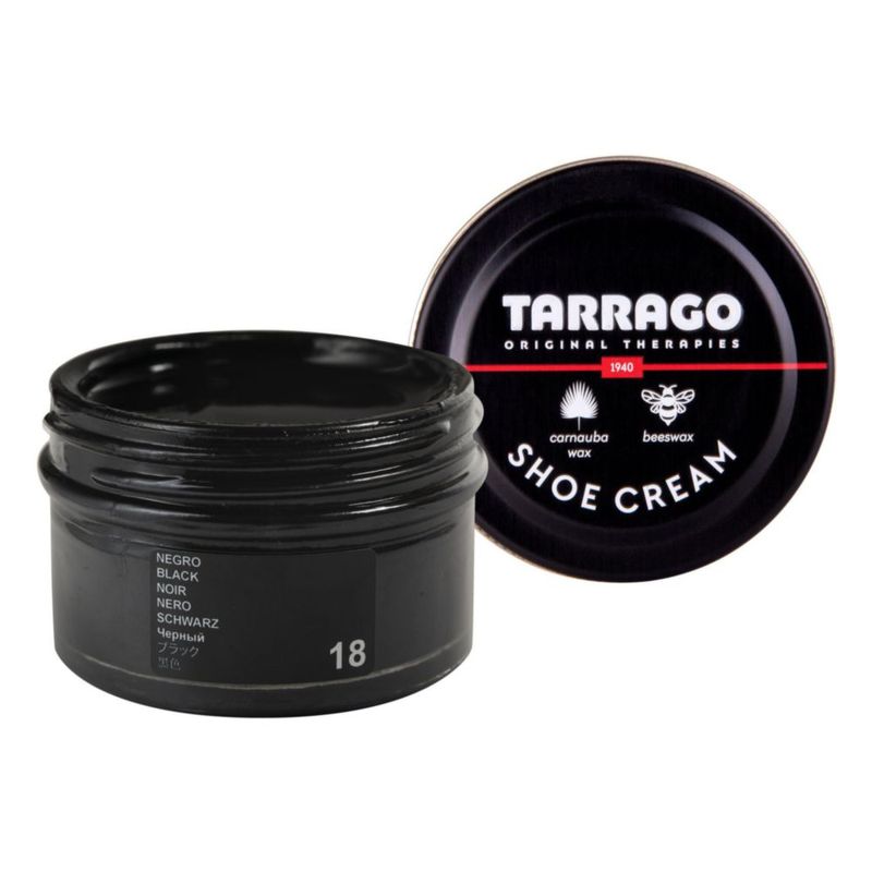 Crema para zapatos Tarrago Professional para cuero 50 ml color negro