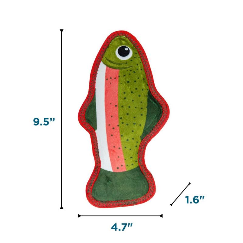 Juguete para perros Outward Hound 24 cm Trucha con sonajero