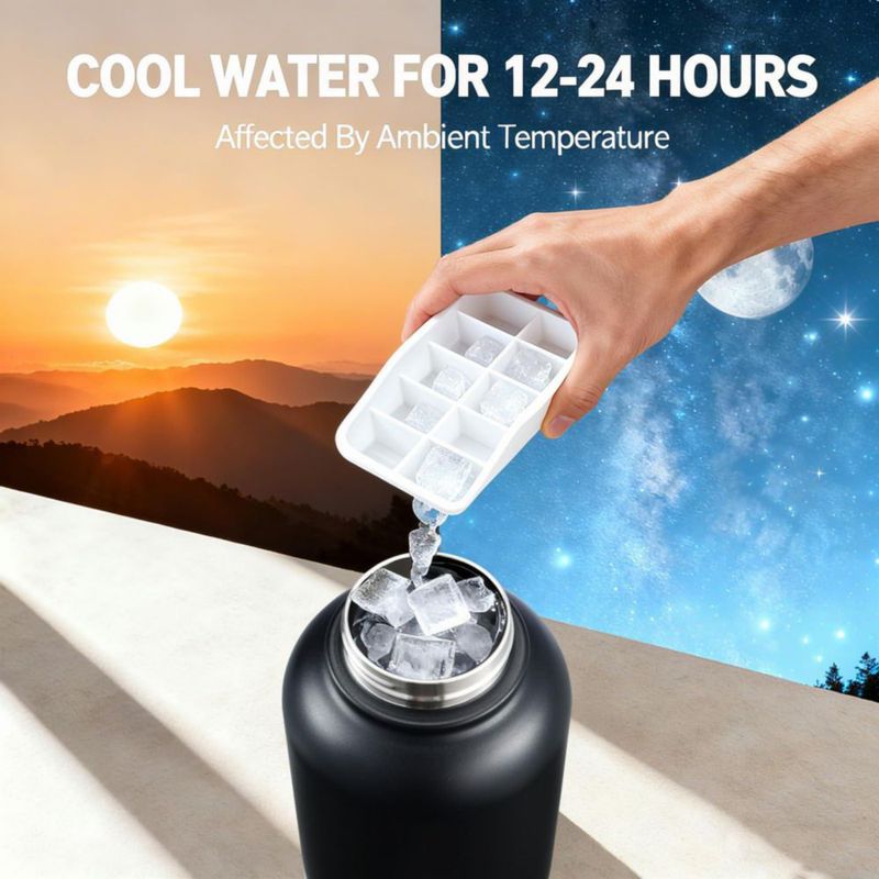 Botella de agua para perro Cibaabo 950 ml aislada con 2 cuencos