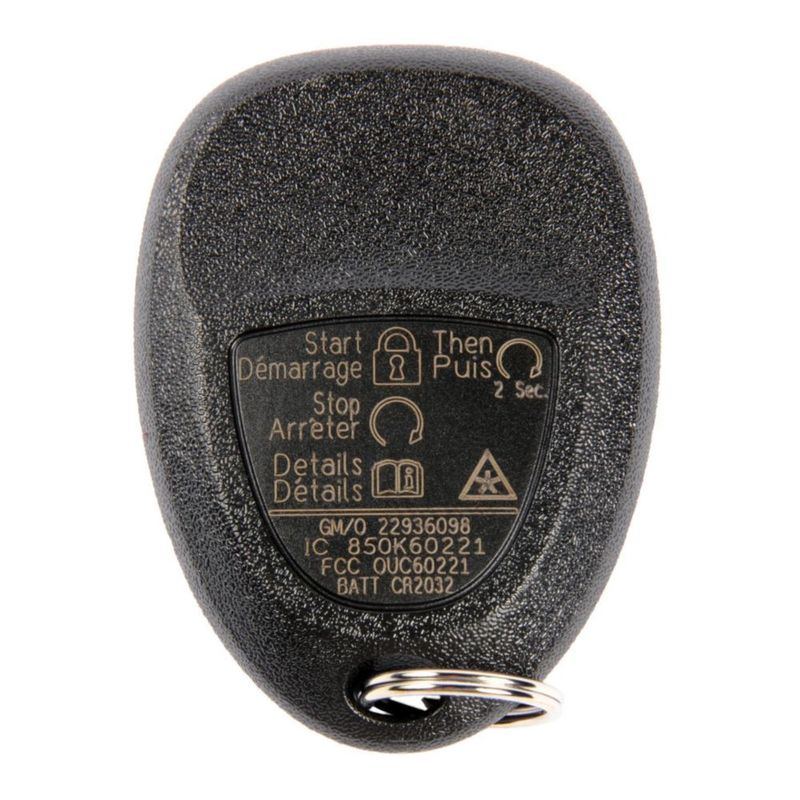 Llave a distancia GM Piezas Originales de 4 botones