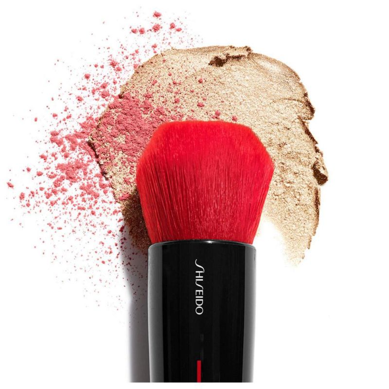 Brocha para mezclar maquillaje Shiseido DAIYA FUDE Face Duo
