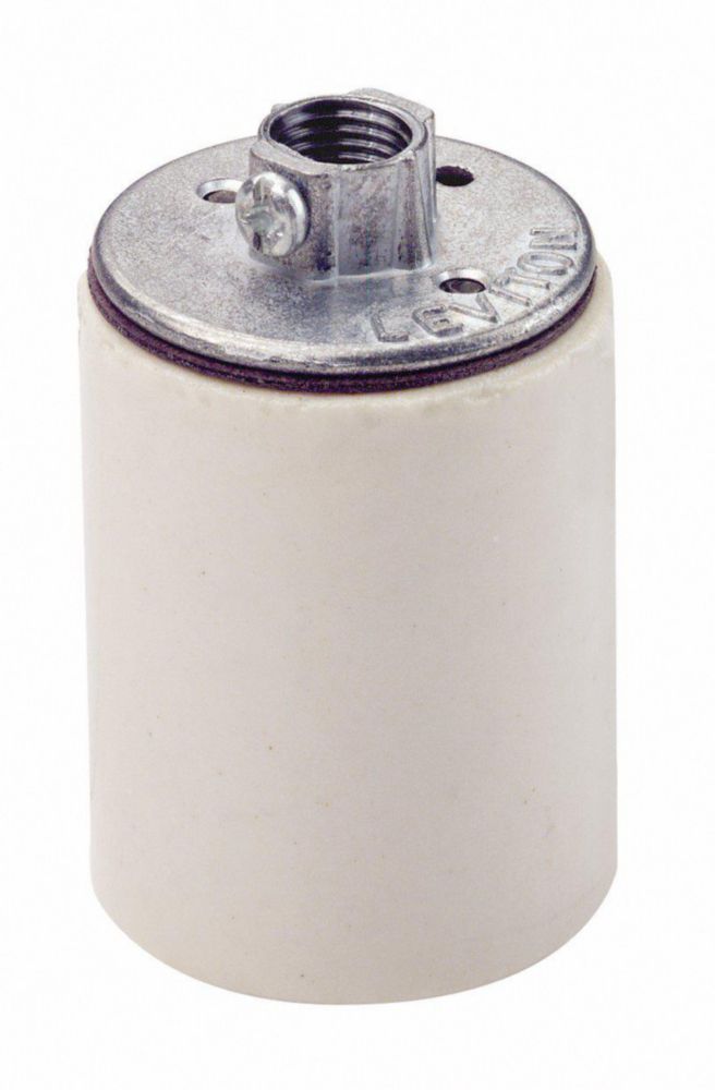 Portalámparas Leviton 10045 Base Media sin Llave 660W 250V