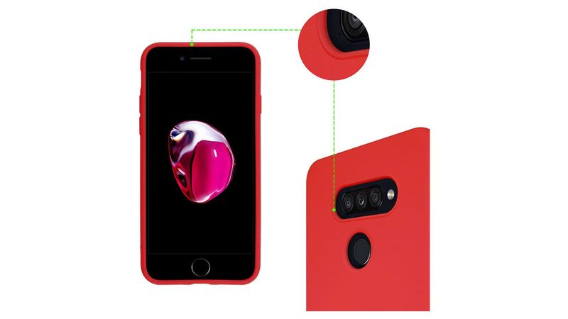 Funda Molan Cano Para Realme 8/8 Pro Rojo