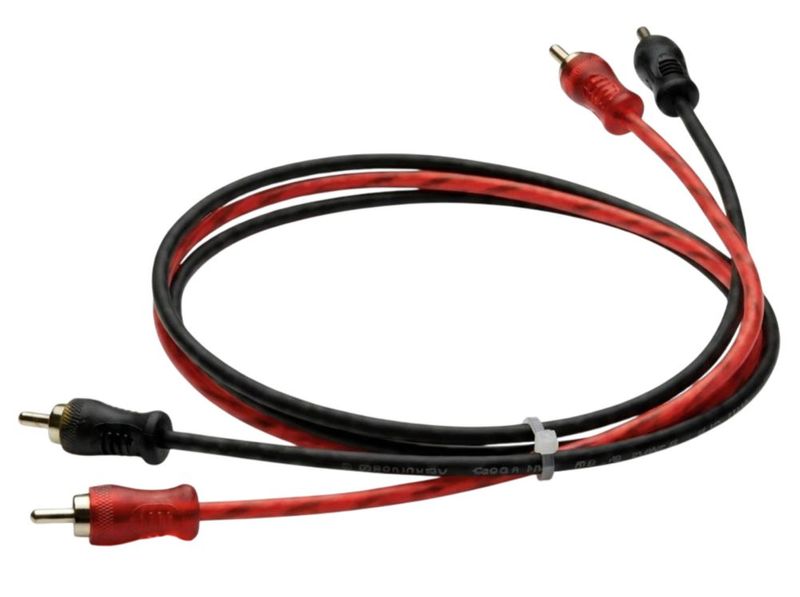 Paquete 20 Cables RCA 90 cm Scandaltek ST-RC090 Blindado Anti Flama