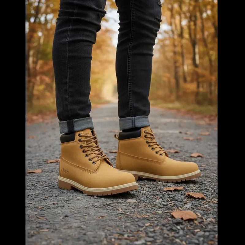 Botin jeep caballero casual tipo leñador 169146