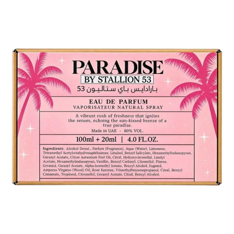 Emper paradise by stallion 53 edp 100+20 ml