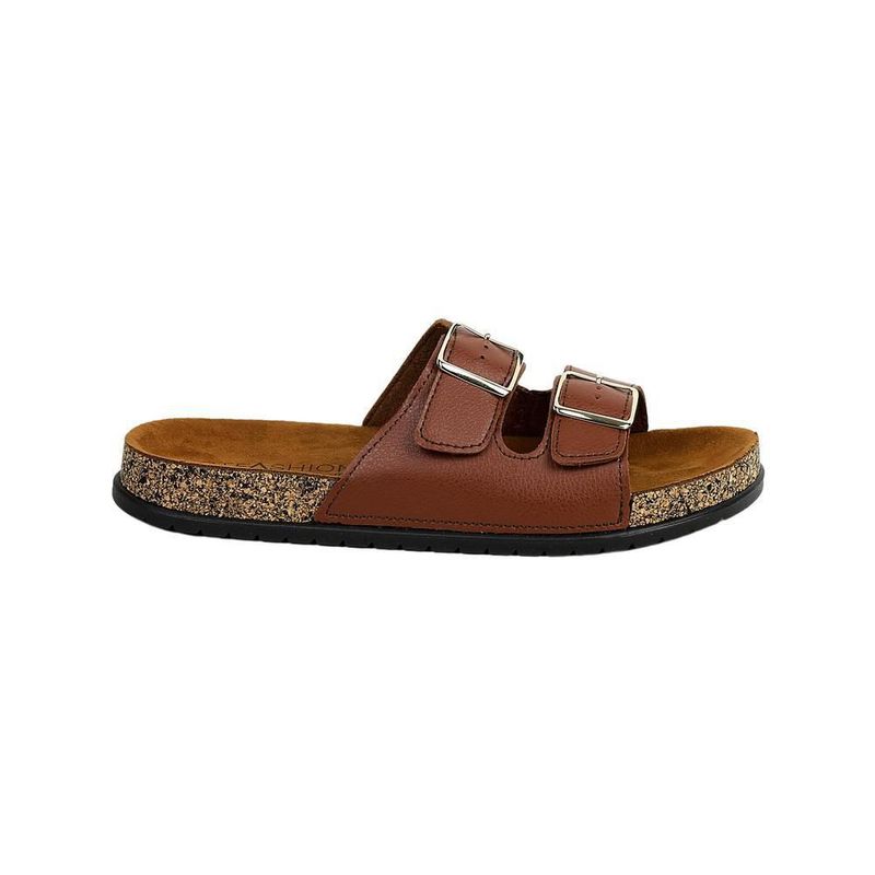 Sandalia mujer casual piso café stfashion 04903603