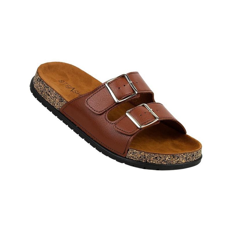 Sandalia mujer casual piso café stfashion 04903603