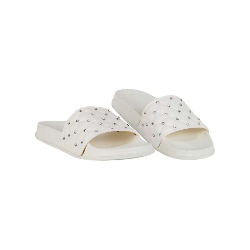 Sandalia mujer playa piso beige stfashion 09704005