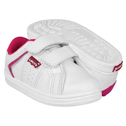 TENIS NIÑAS LEVI´S 405340802 SIMIPIEL BLANCO