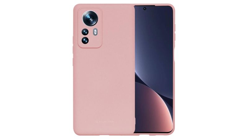 Funda Molan Cano Para Xiaomi 12 Pro Silicon Suave Color Rosa