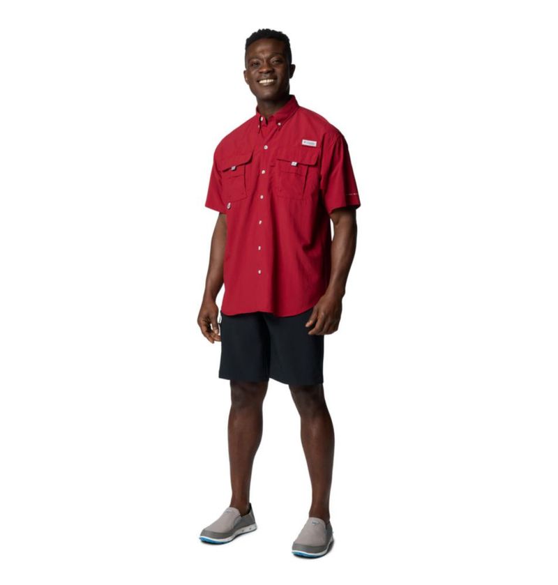 Camisa de pesca Columbia PFG Bahama II de manga corta