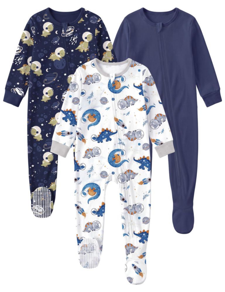 Pijama Yoofoss de algodón orgánico para bebé (niño y niña)