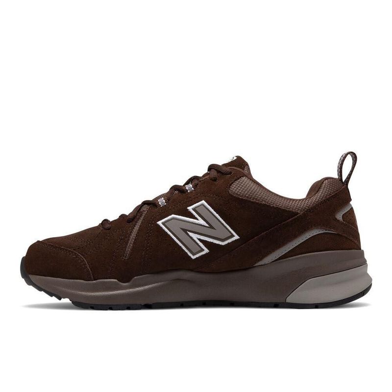 Zapatillas New Balance 608 V5 Marrón chocolate/Blanco 28 cm