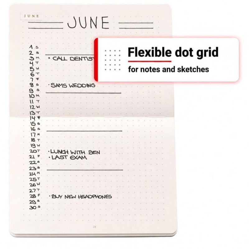 Bullet Journal LEUCHTTURM1917 14 x 10 cm Pack de 3 (punteado)
