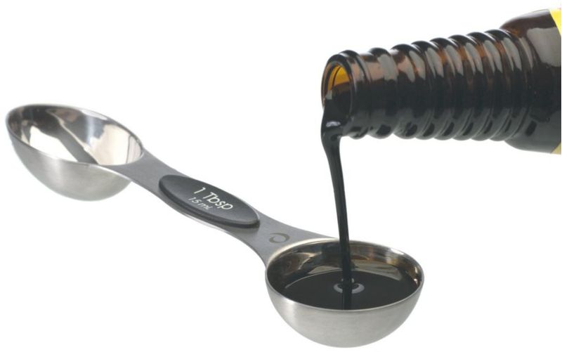 Cucharas Medidoras Progressive de 5 piezas de acero inoxidable