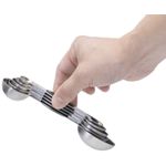 Cucharas Medidoras Progressive de 5 piezas de acero inoxidable