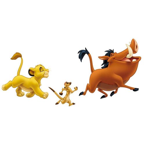 Vinilos decorativos de pared gigantes RoomMates Disney El Rey León - Pega y despega