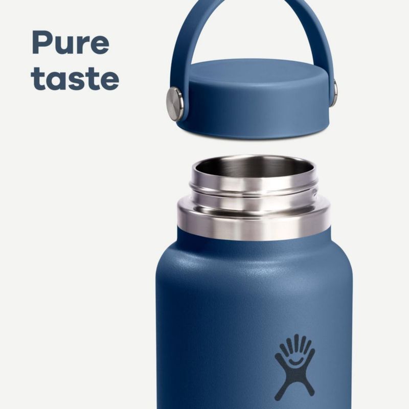 Botella de Agua Hydro Flask 11 L Burdeos de Boca Ancha