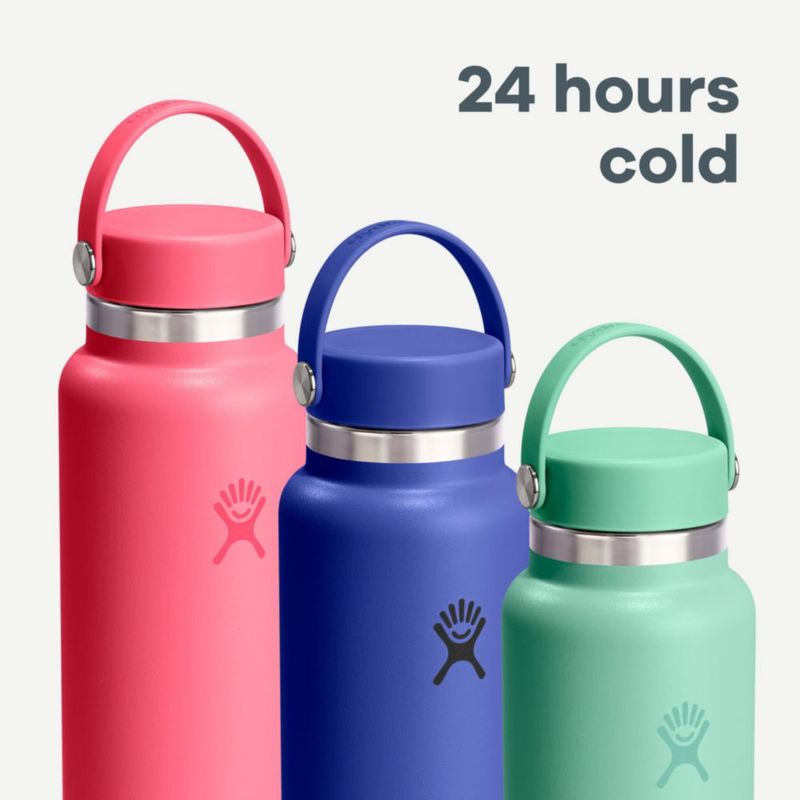 Botella de agua Hydro Flask 950 ml Oat Tan de boca ancha