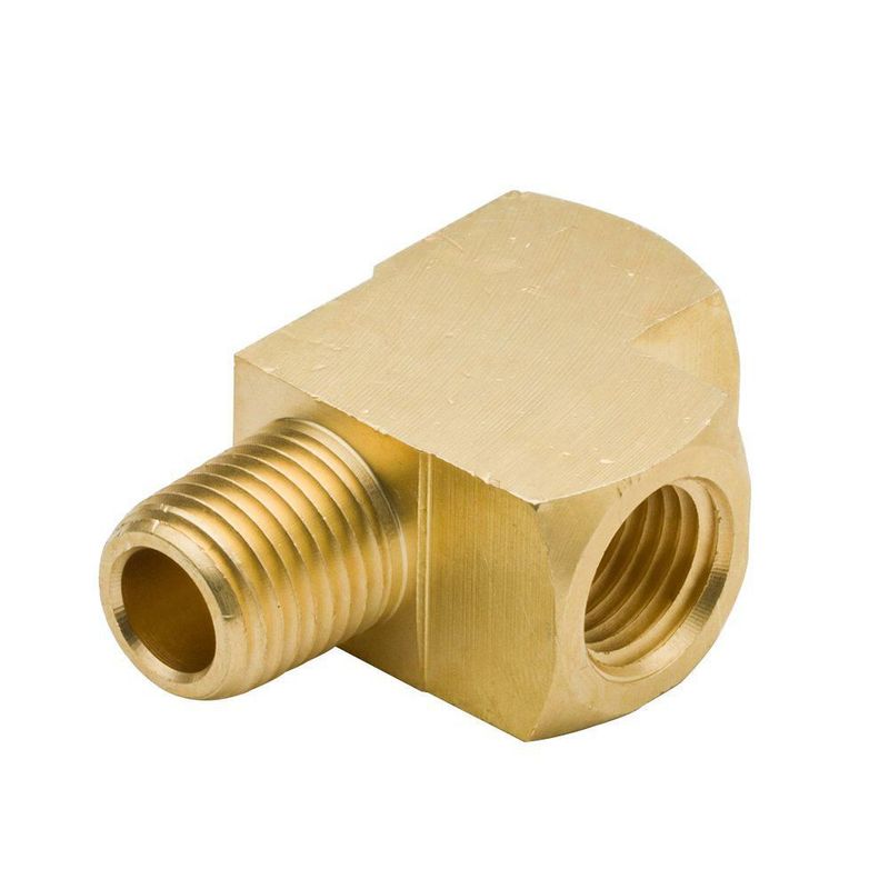 Conexión en T de latón 1/8" NPT Legines (2 unidades)