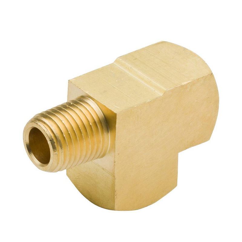 Conexión en T de latón 1/8" NPT Legines (2 unidades)