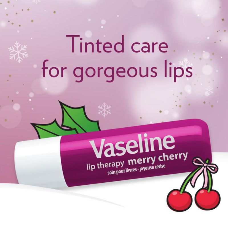 Bálsamo labial Vaseline Merry Cherry 24 barras 0.32 oz