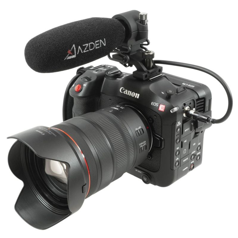 Micrófono tipo escopeta AZDEN SGM-250MX Professional Compact