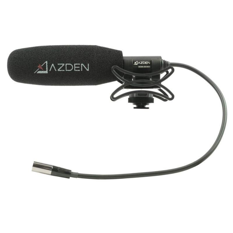 Micrófono tipo escopeta AZDEN SGM-250MX Professional Compact