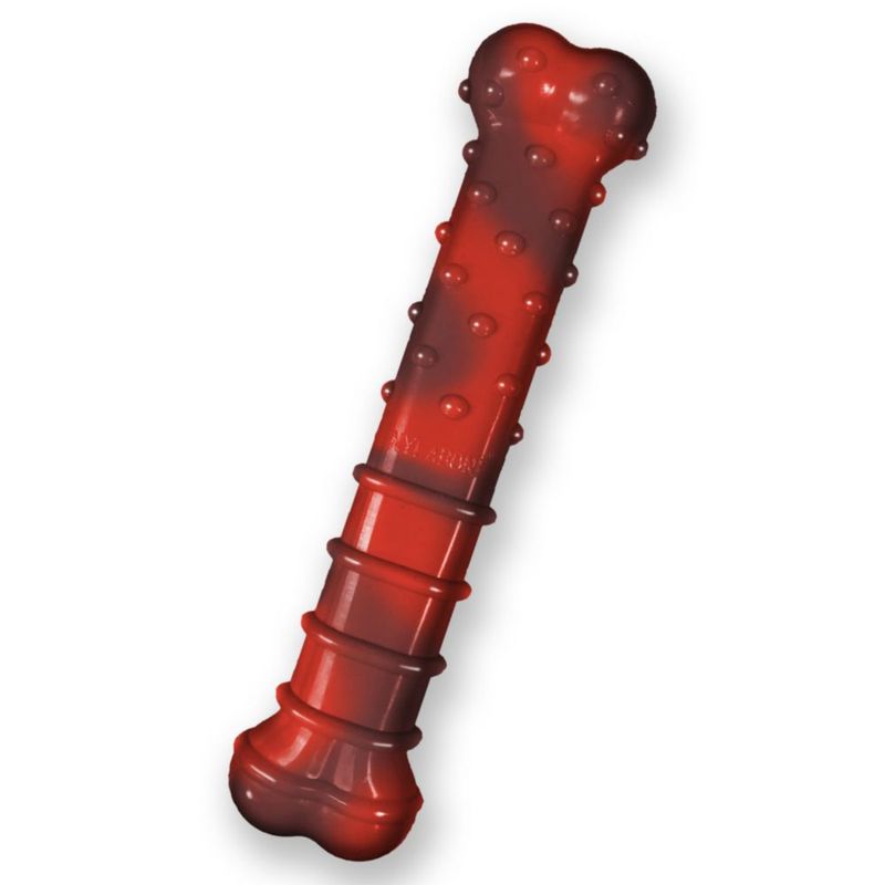 Nylabone Hueso Masticable Grande Sabor a Jerky de Res