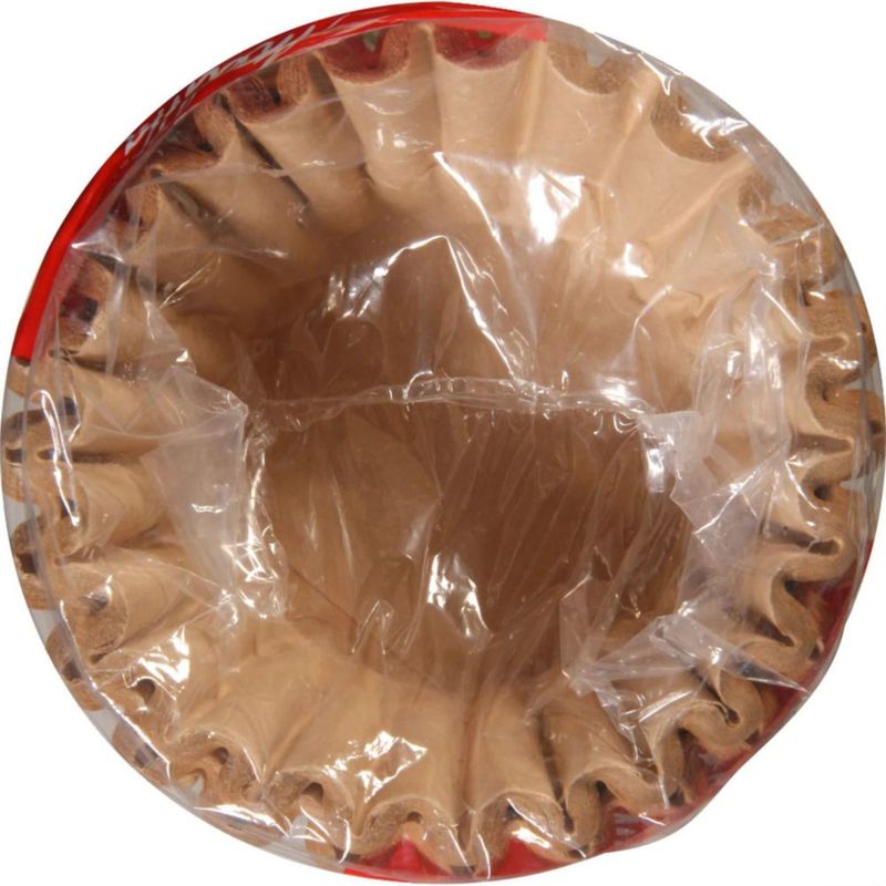 Cesta de filtros de café Melitta color marrón natural sin blanquear 100 unidades