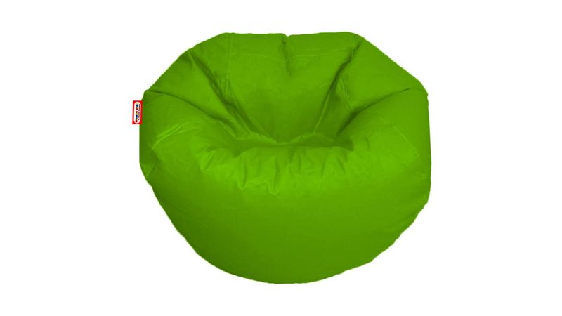 Sillon Puff Mundo Puff Esfera Blanco