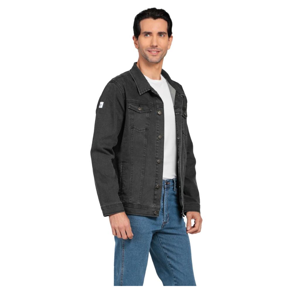 Chamarra Wrangler Hombre W02 Negro