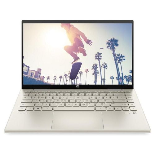 Laptop HP Pavilion X360 14-dy0008la Intel Core i5 RAM 8GB SSD 256GB y 16GB Optane Dorada