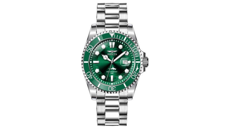 Invicta® Pro Driver Reloj Hombre Acero Inoxidable Verde Ev