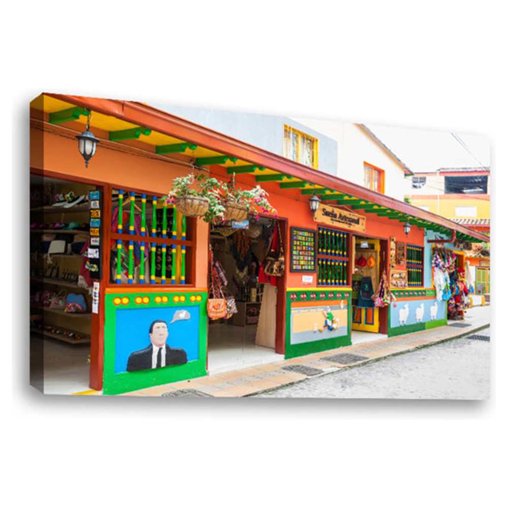 Cuadro Decorativo Canvas Lienzo Guatape antioquia colombia 60x80Cm