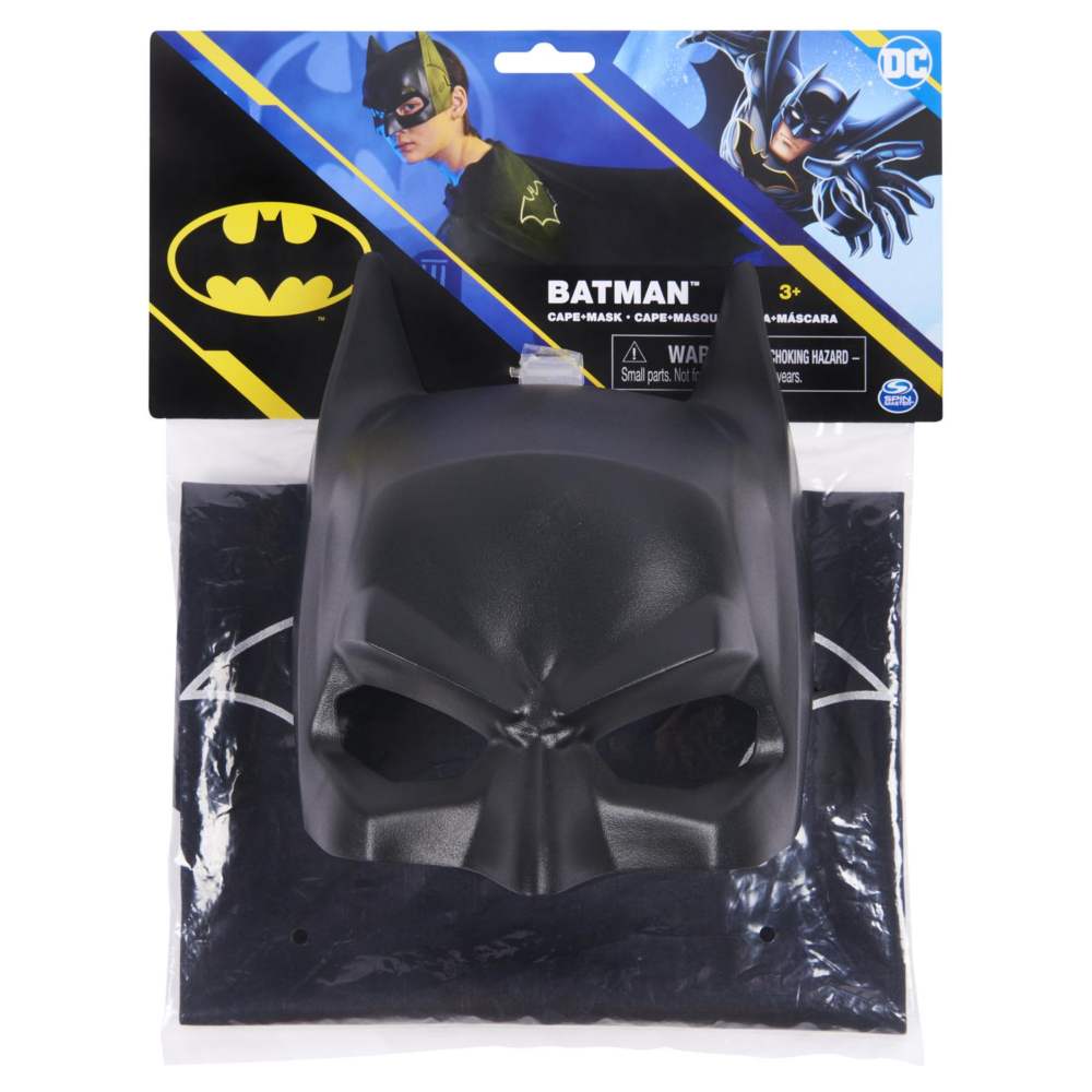 Batman: Set Role Play Mascara Con Capa Batman