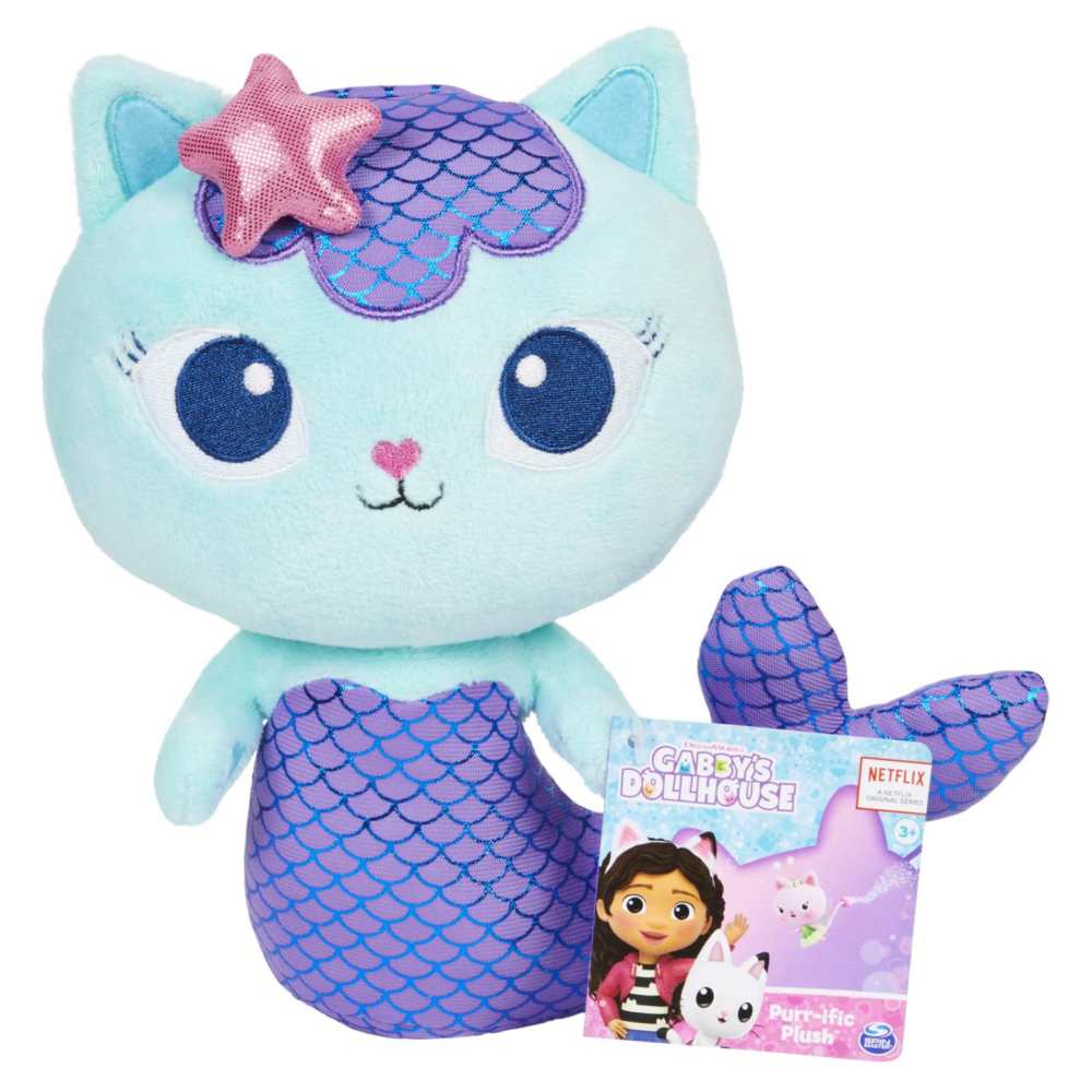 Gabbys Dollhouse: Gatirena Peluche 7 Pulgadas