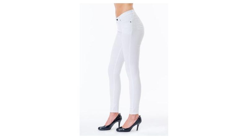 Pantalon De Gabardina Blanco Para Dama Scandia 2500