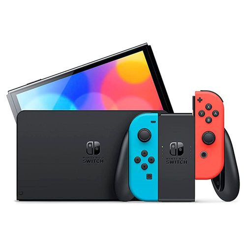 Nintendo Switch Oled 64Gb Neon Azul Rojo