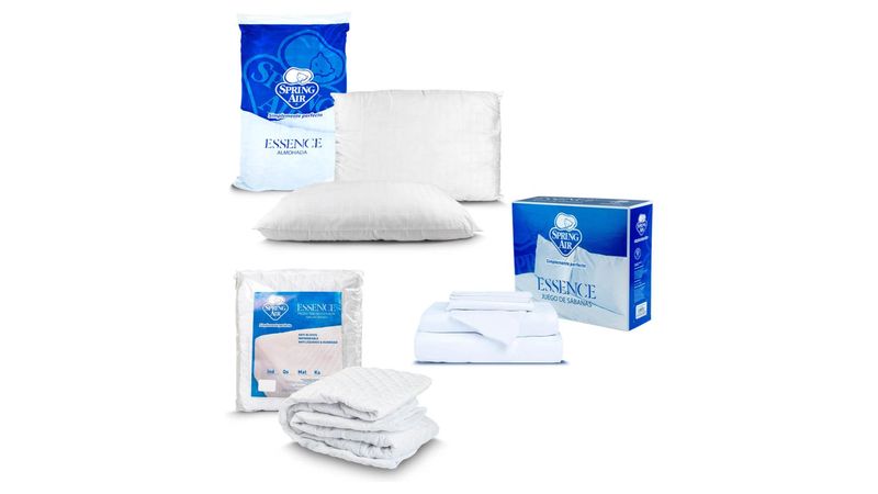 Almohadas Set de Blancos King Size Spring Air