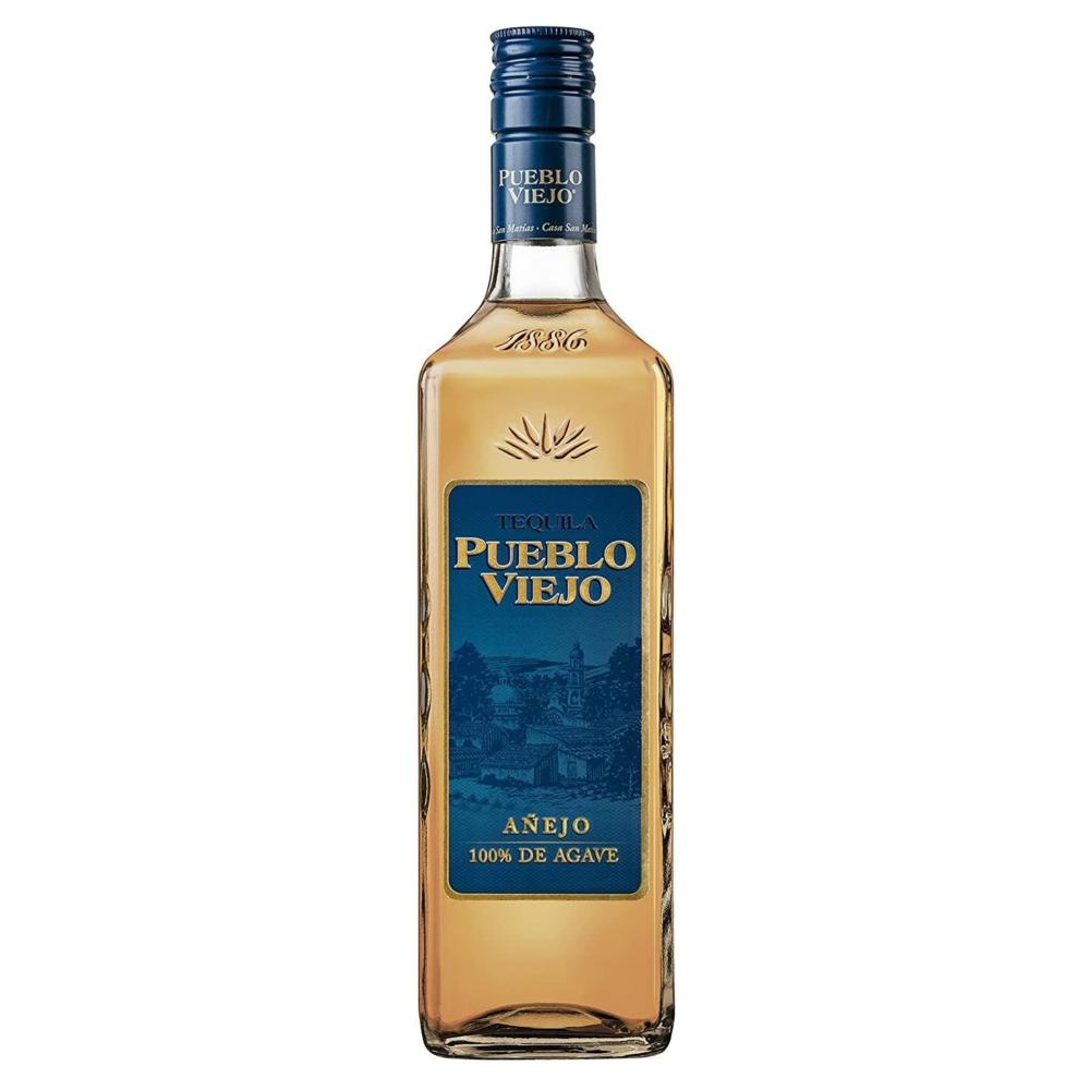 Pack de 2 Tequila Pueblo Viejo Añejo 700 ml