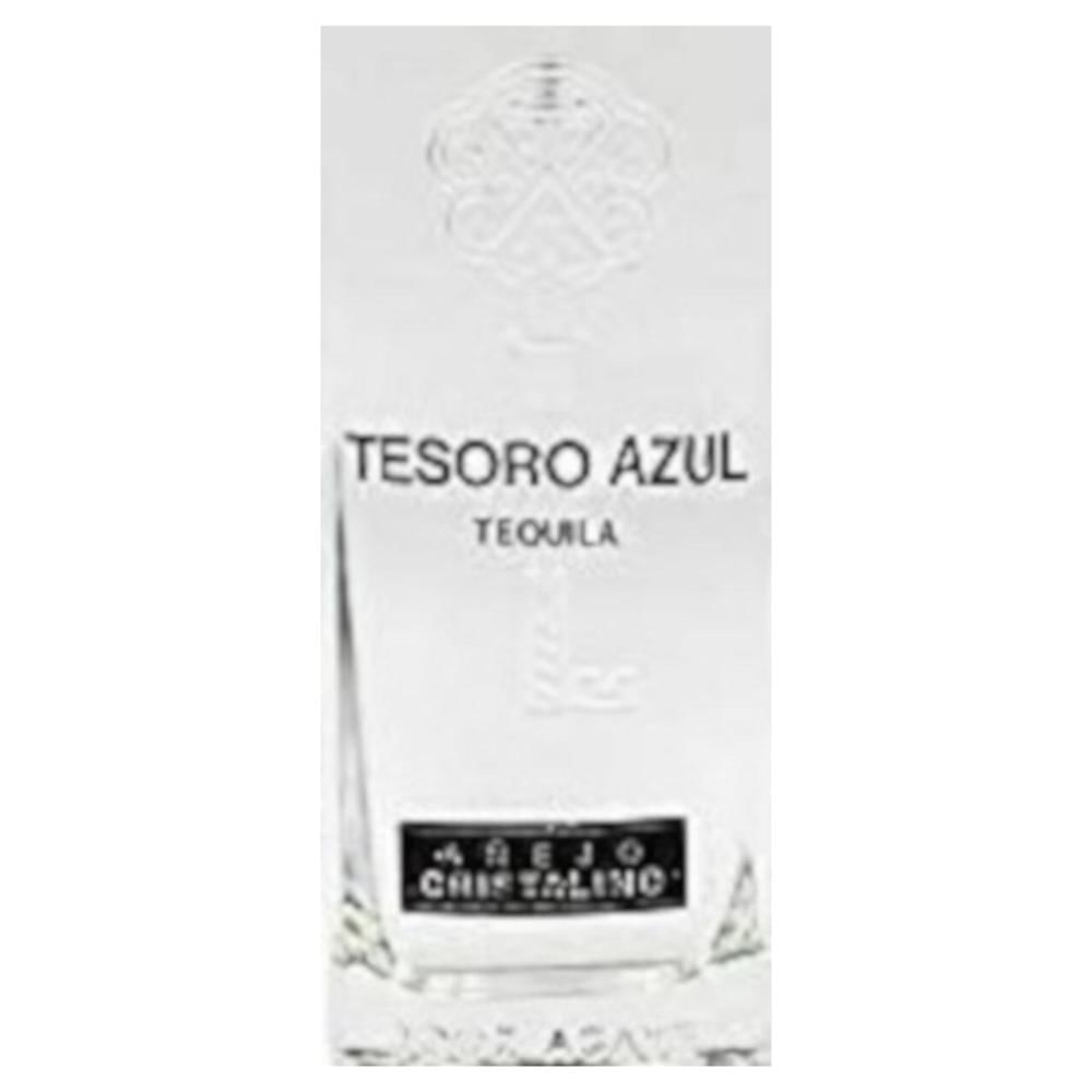 Paquete de 3 Tequila Tesoro Azul Cristalino 750 ml